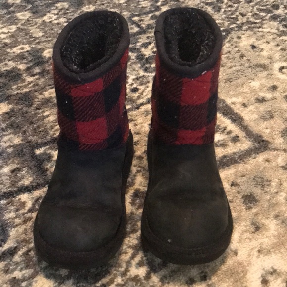 ugg plaid boots